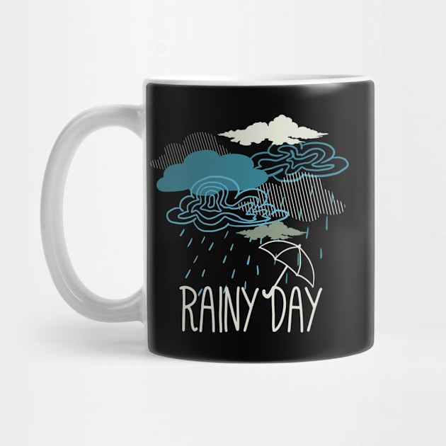 Dark Rainy Day by FlinArt